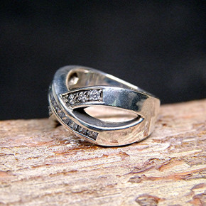 Silberring mit Zirkonia W58
