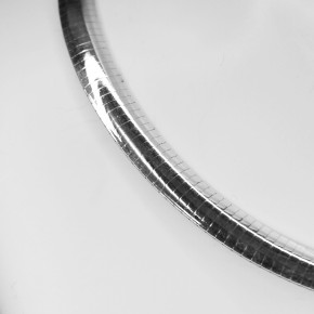Silberreif 8 x 1,7mm/Länge 45cm