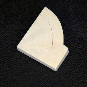 Mammut-Keilscheibe ca. 40x35x7-11mm