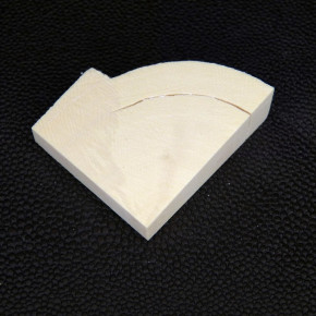 Mammut-Keilscheibe ca. 40x35x7-11mm
