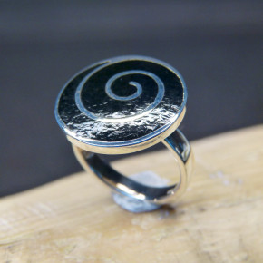Silberring "Spirale" W17,8