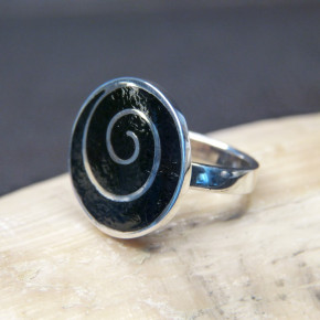Silberring "Spirale" W17,8