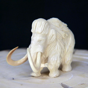 Mammut mit zotteligem Fell