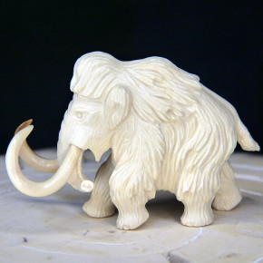 Mammut mit zotteligem Fell