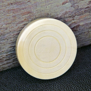 Carrom-Striker aus Mammutelfenbein